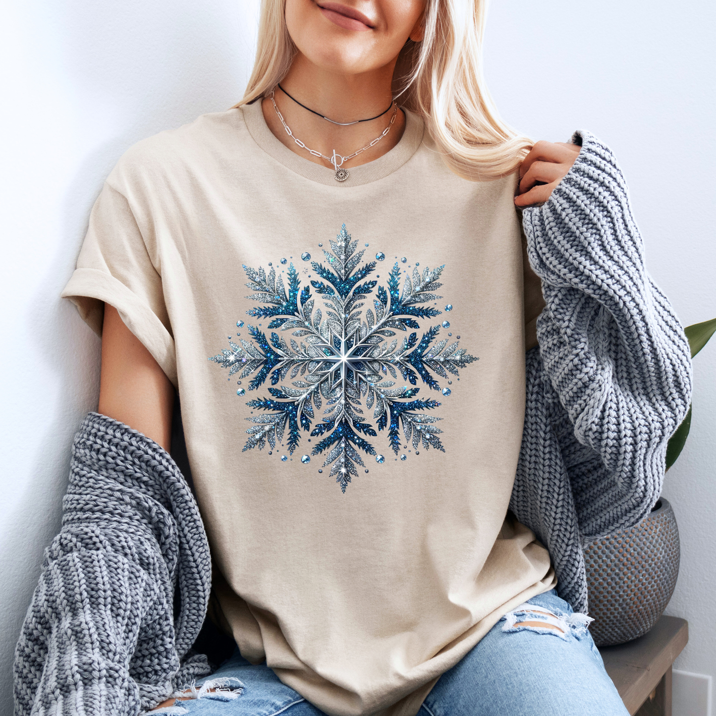 ❄️💎 Winter Jewel ✨ 100% Organic Cotton T-Shirt