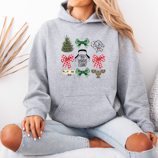 🎅🏼 You Serious, Clark? 🎄  Luxuriously Thick Hoodie