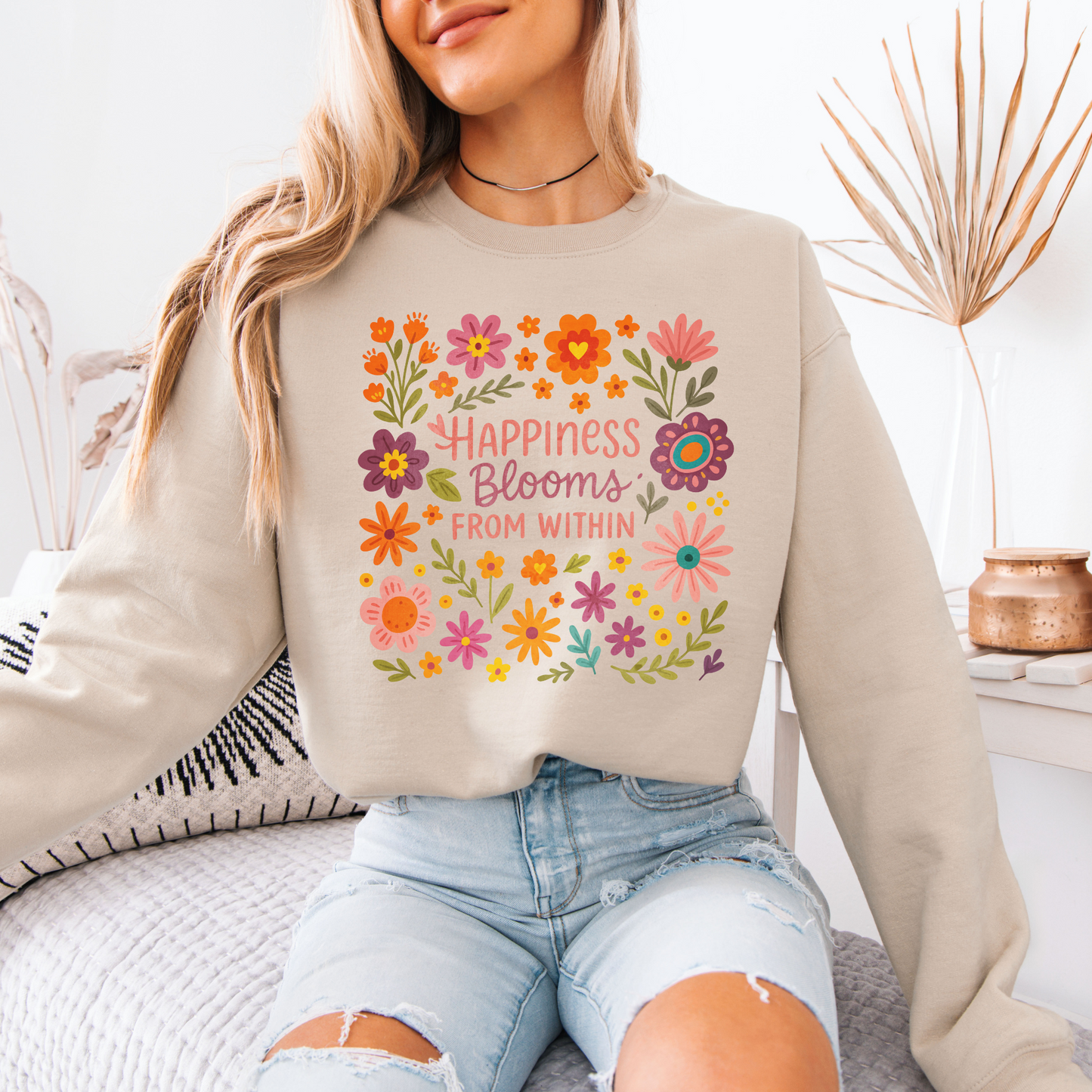 Happiness Blooms Sweatshirt🎀