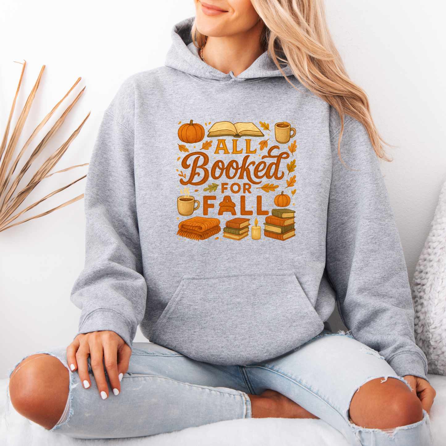 🍂 Cozy Reader’s Fall 🎀📚 Luxuriously Thick Hoodie