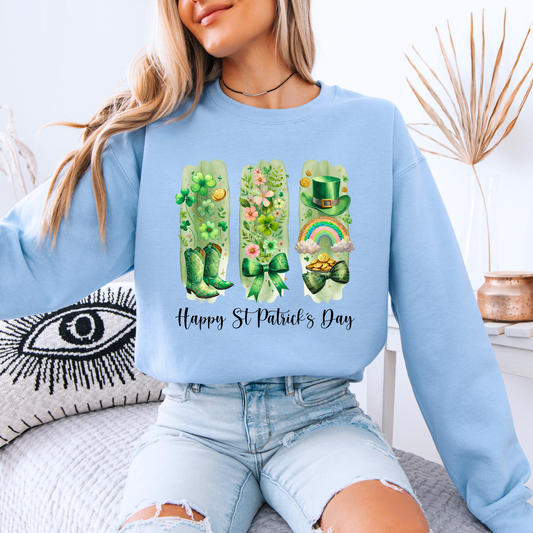 Happy St Patrick’s Day Sweatshirt 🍀🌈✨