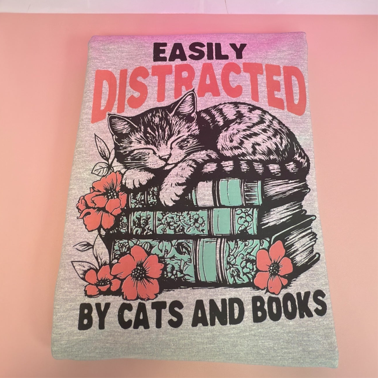 📚🐾 Easily Distracted by Cats & Books Bundle 🐾📚