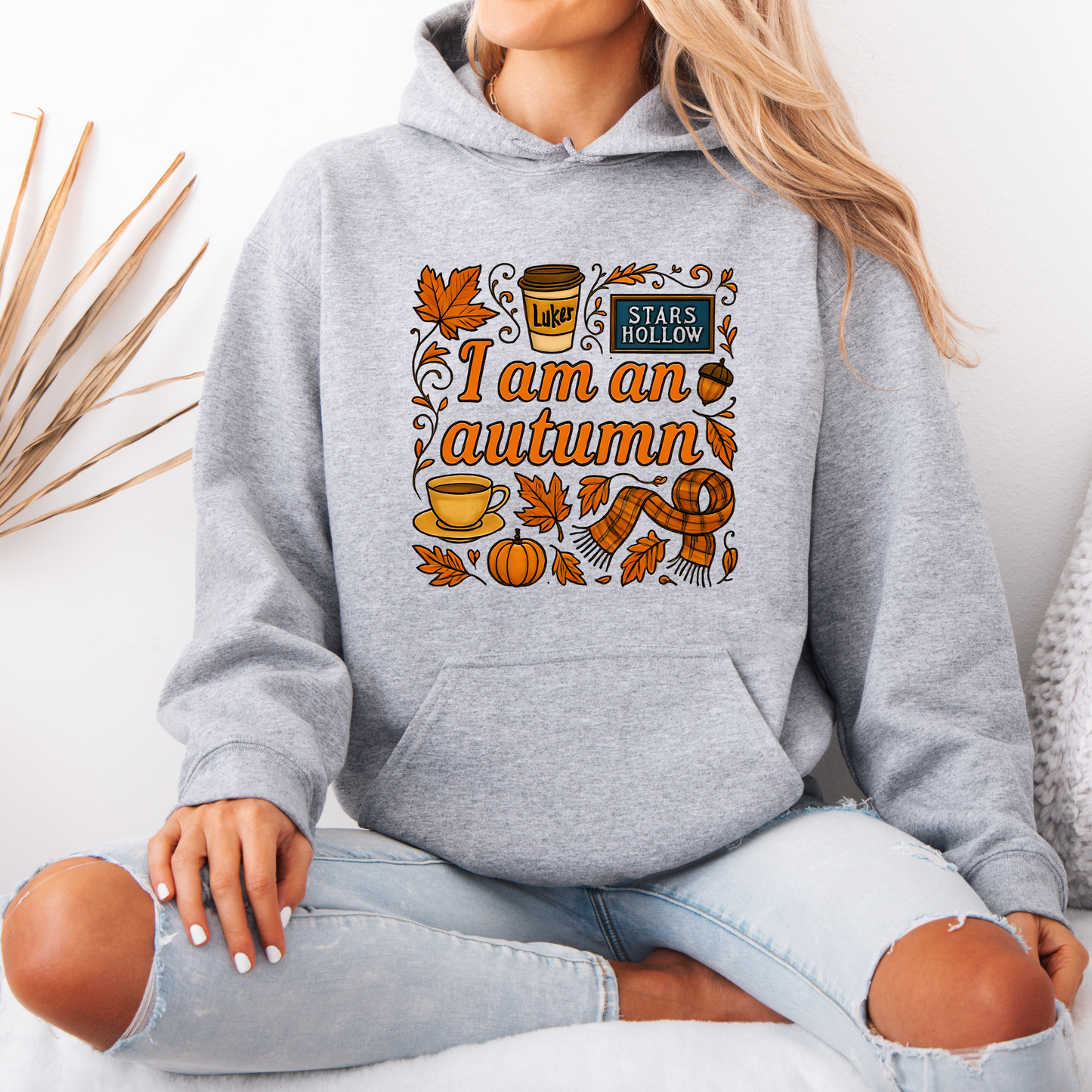 🎃 I Am an Autumn Girl | Warm & Cozy Fall Style 🍁☕ Luxuriously Thick Hoodie✨