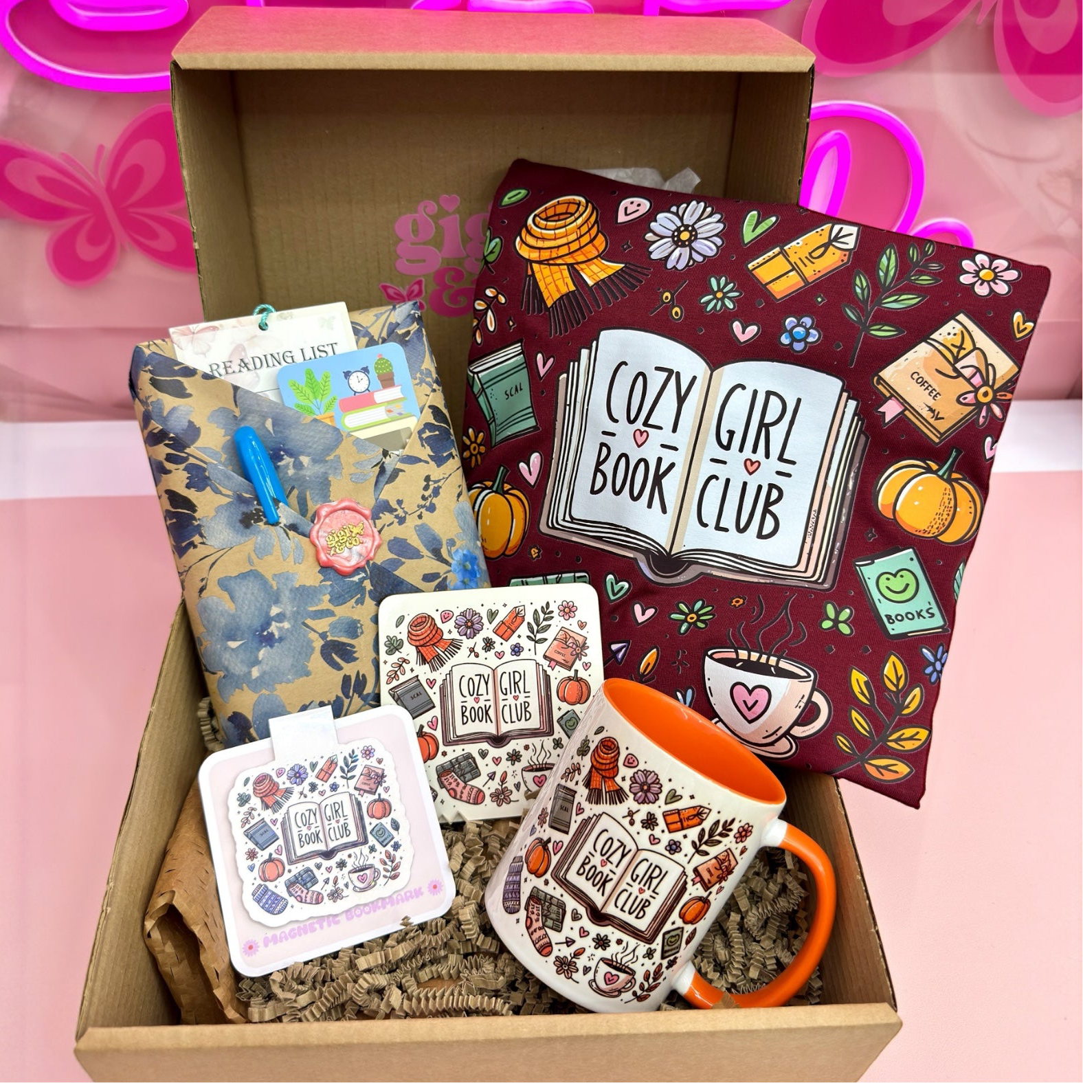Cozy Girl Book Club Deluxe Box 📚✨