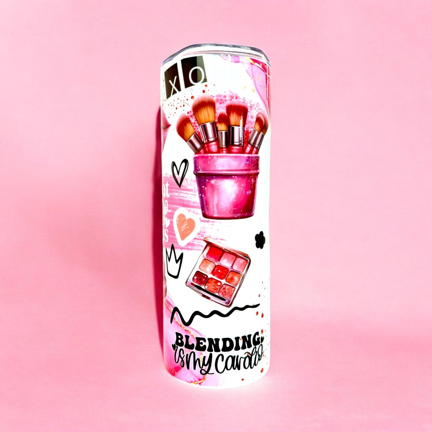 Makeup Girly Stainless Steel Thermal Tumbler 20oz (590ml)