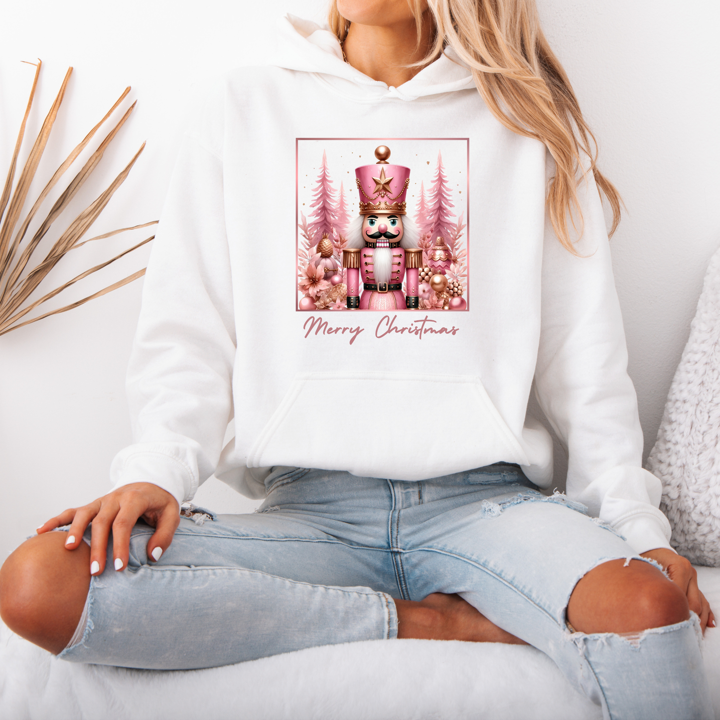 🎀 Pink Nutcracker Christmas 🎄  Luxuriously Thick Hoodie