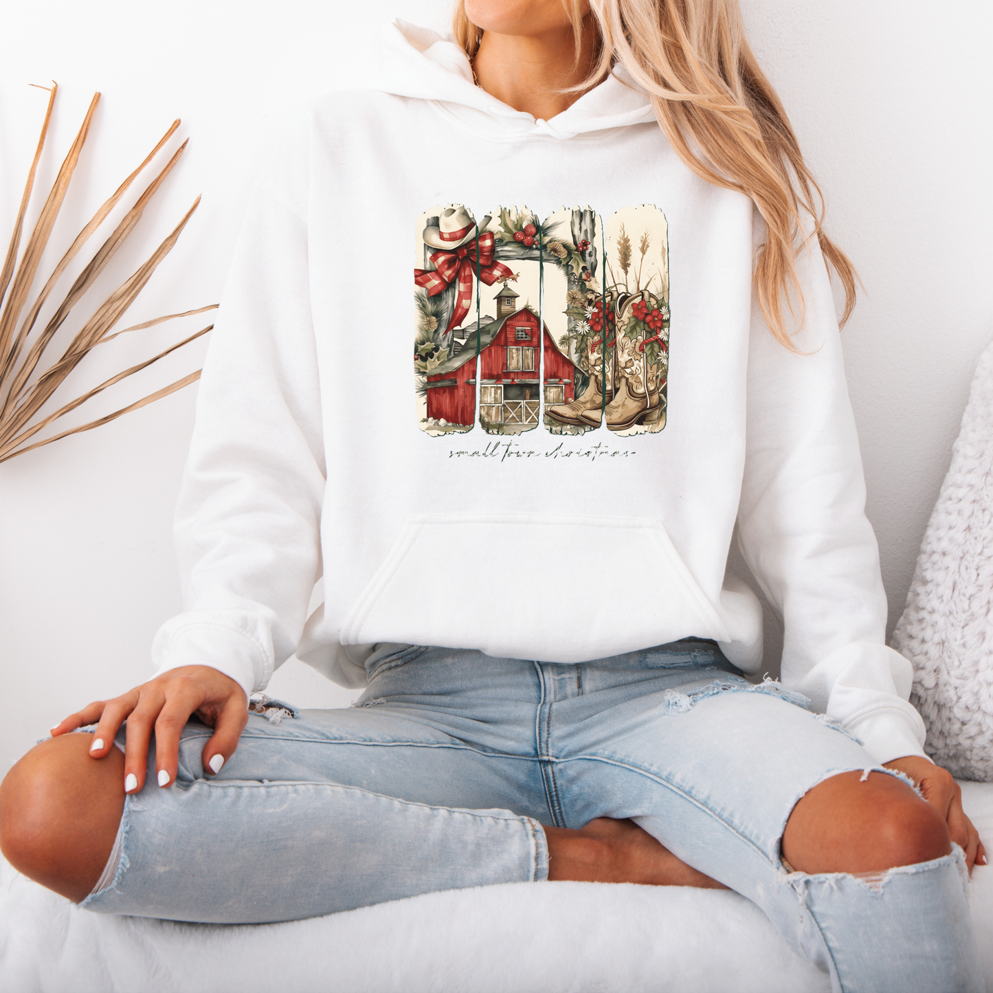 🎄 Small Town Christmas 🏘️  Luxuriously Thick Hoodie
