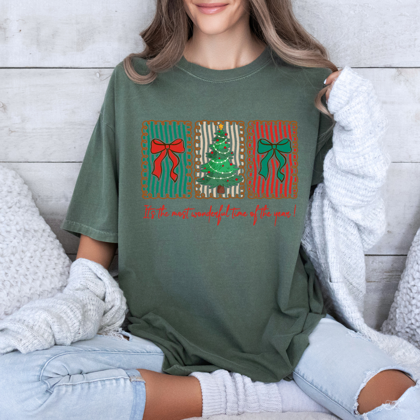 🍬🎄 Sweet Holiday Cheer ✨ 100% Organic Cotton T-Shirt