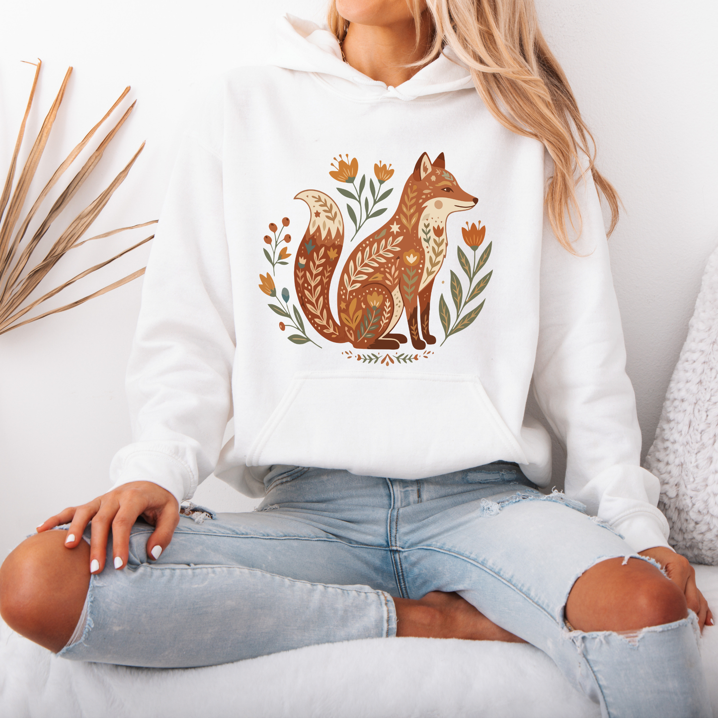 🌲🦊 Forest Fox Hoodie 🍃✨