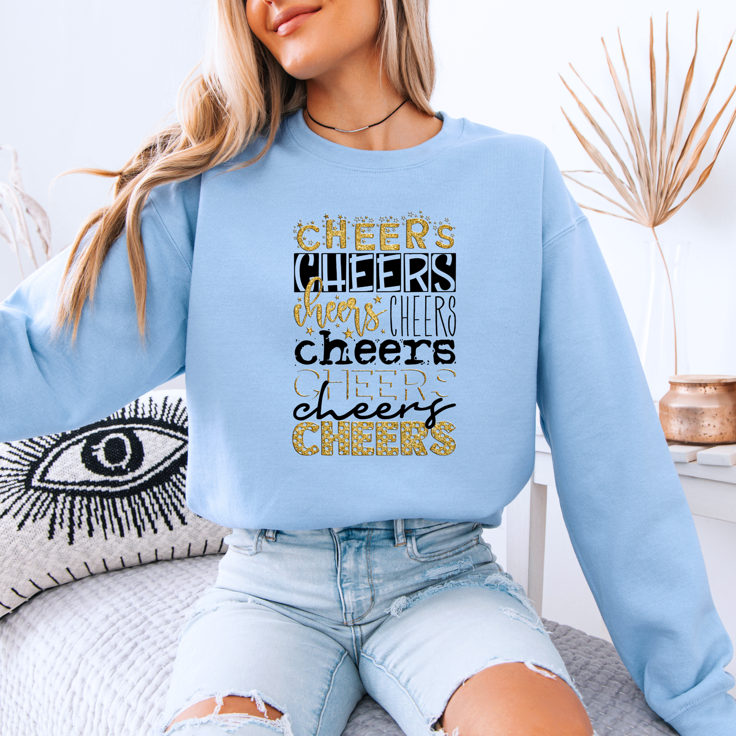 🍾✨ Cheers Celebration🎉 Organic Cotton Sweatshirt