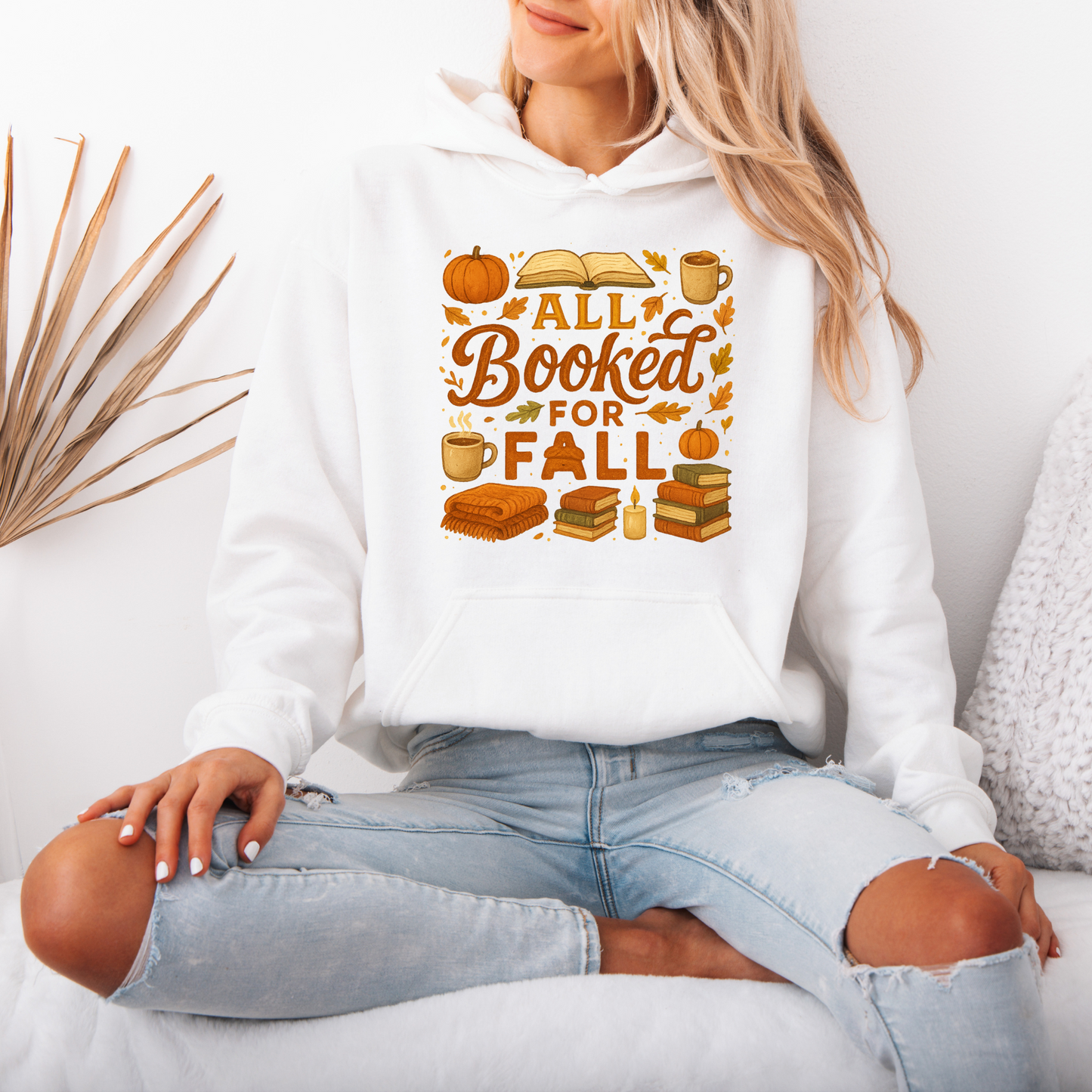 🍂 Cozy Reader’s Fall 🎀📚 Luxuriously Thick Hoodie