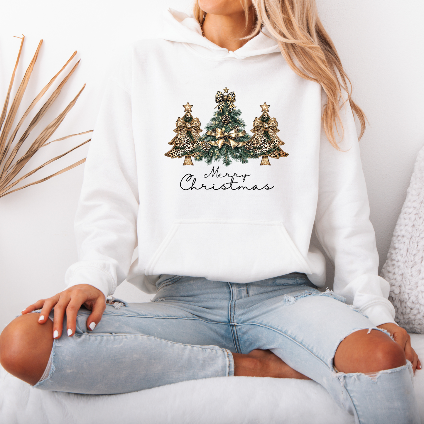 ✨ Golden Glam Christmas 💛  Luxuriously Thick Hoodie