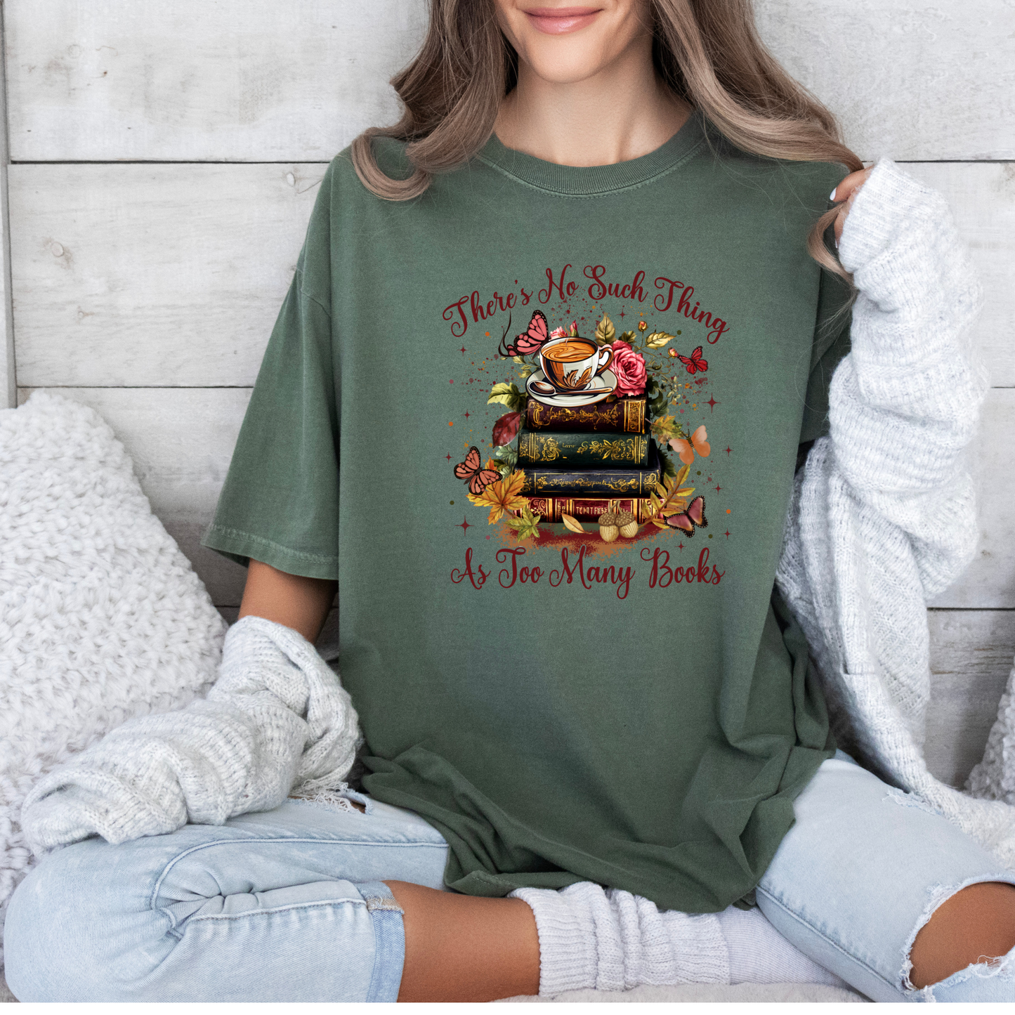 Books Are My Love Language T-shirt 100% Organic Cotton