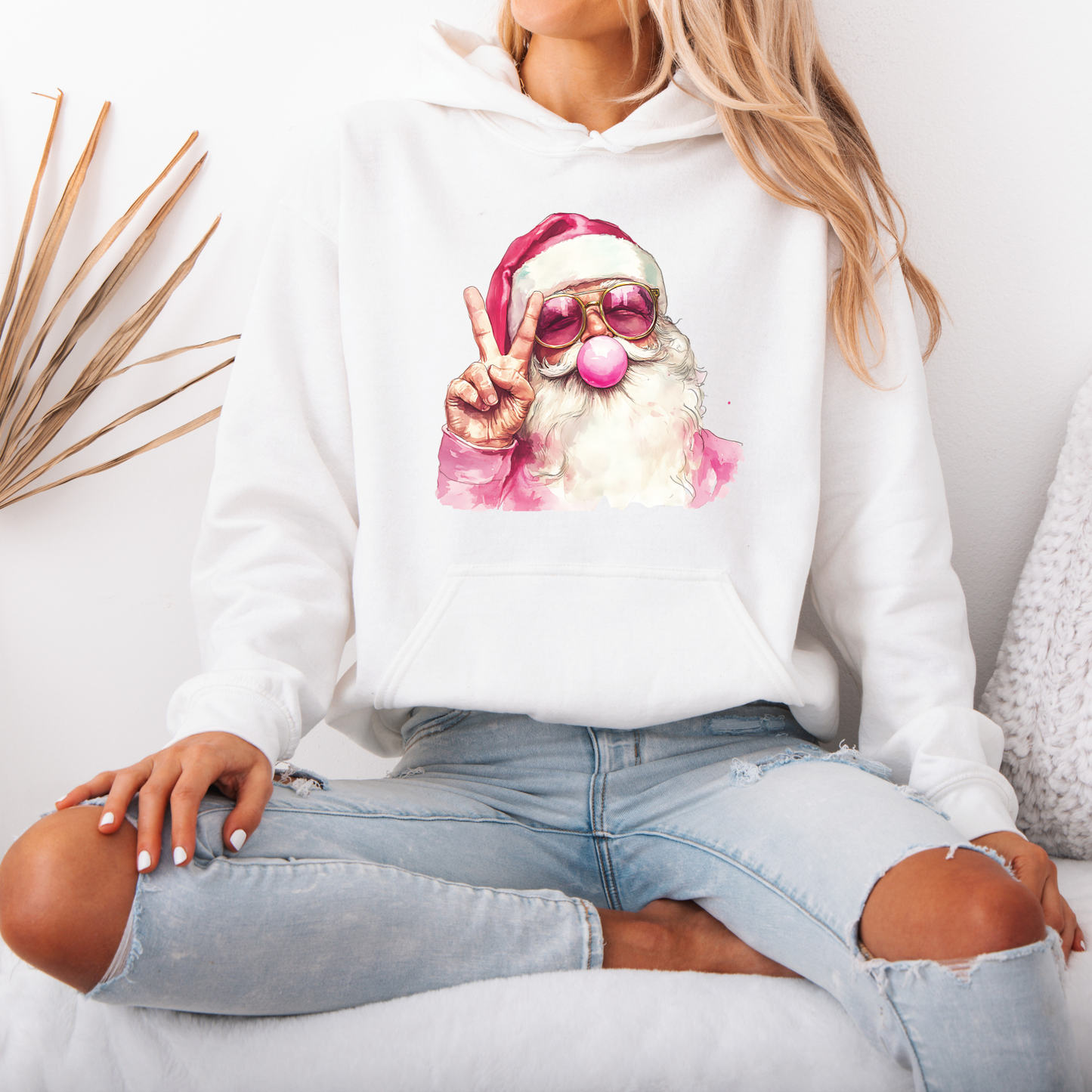 🎄 Cool Santa 🌟 Luxuriously Thick Hoodie