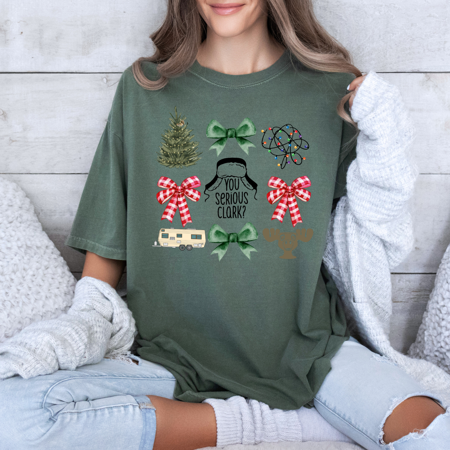 😂🎁 You Serious, Clark? ❄️  100% Organic Cotton T-Shirt