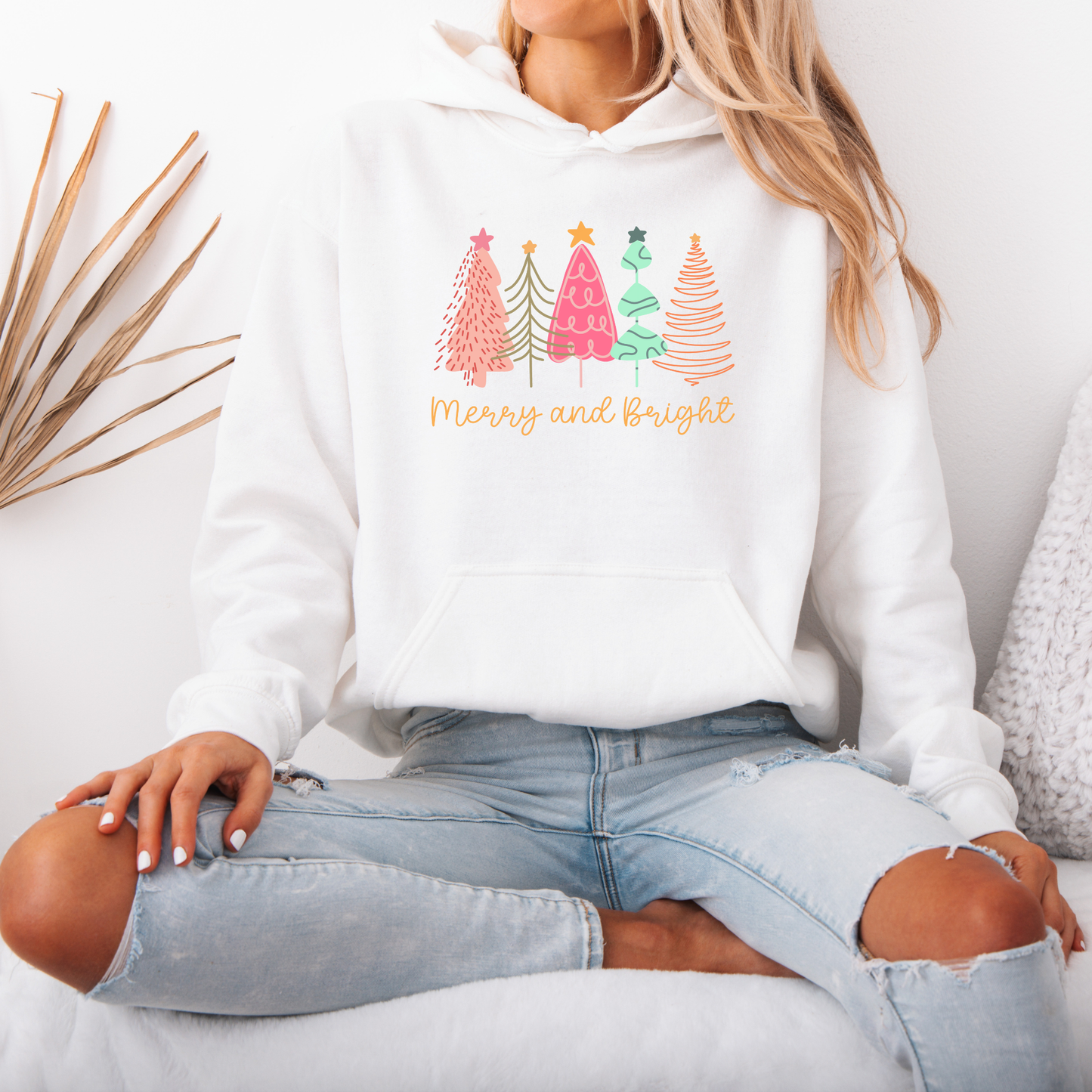 🎄 Merry & Bright Forest 🌟  Luxuriously Thick Hoodie