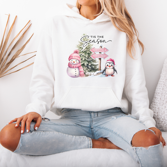 🎀 Pink North Pole 💖  Luxuriously Thick Hoodie