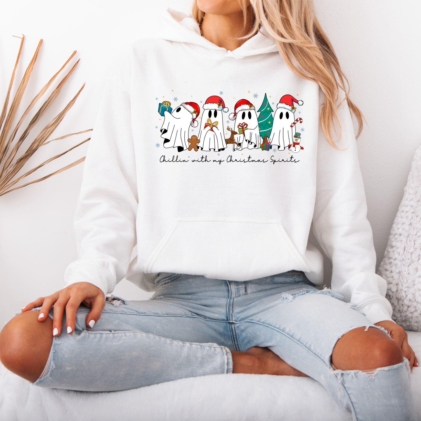 👻 Ghostmas Crew 🎄  Luxuriously Thick Hoodie