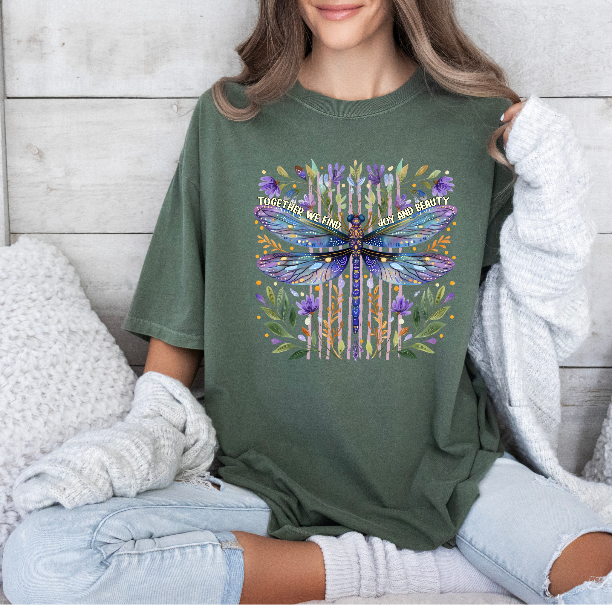 Together we Find Joy T-shirt 100% Organic Cotton