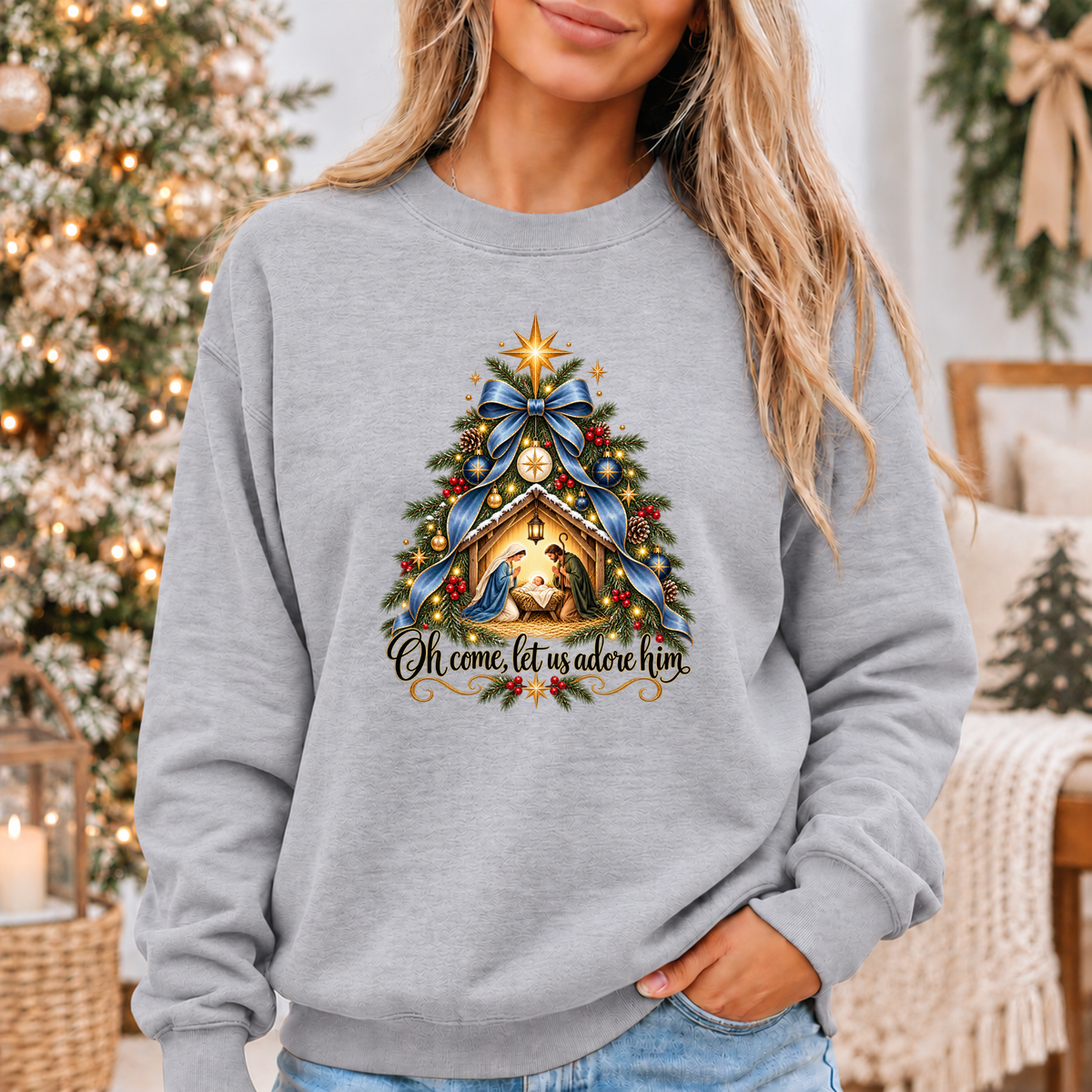 The Miracle of Christmas 🌟 Cosy Christmas Sweatshirt