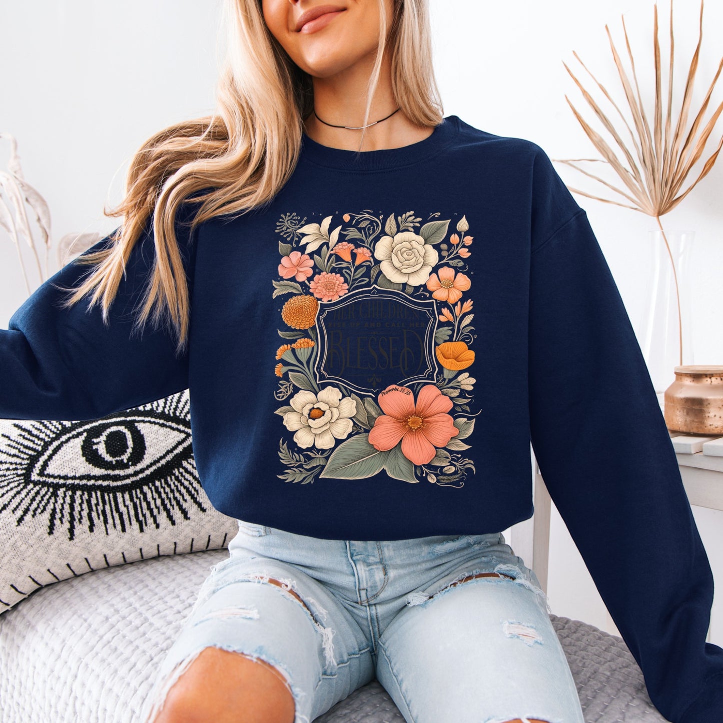 Blessed Cotton Sweatshirt