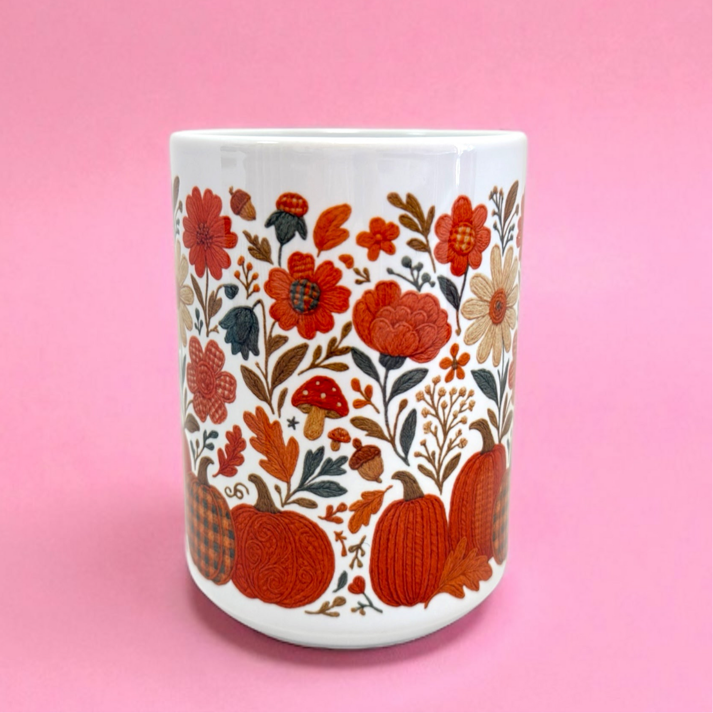 🍂 Fall Blooms 15oz Mug 🌻🎃