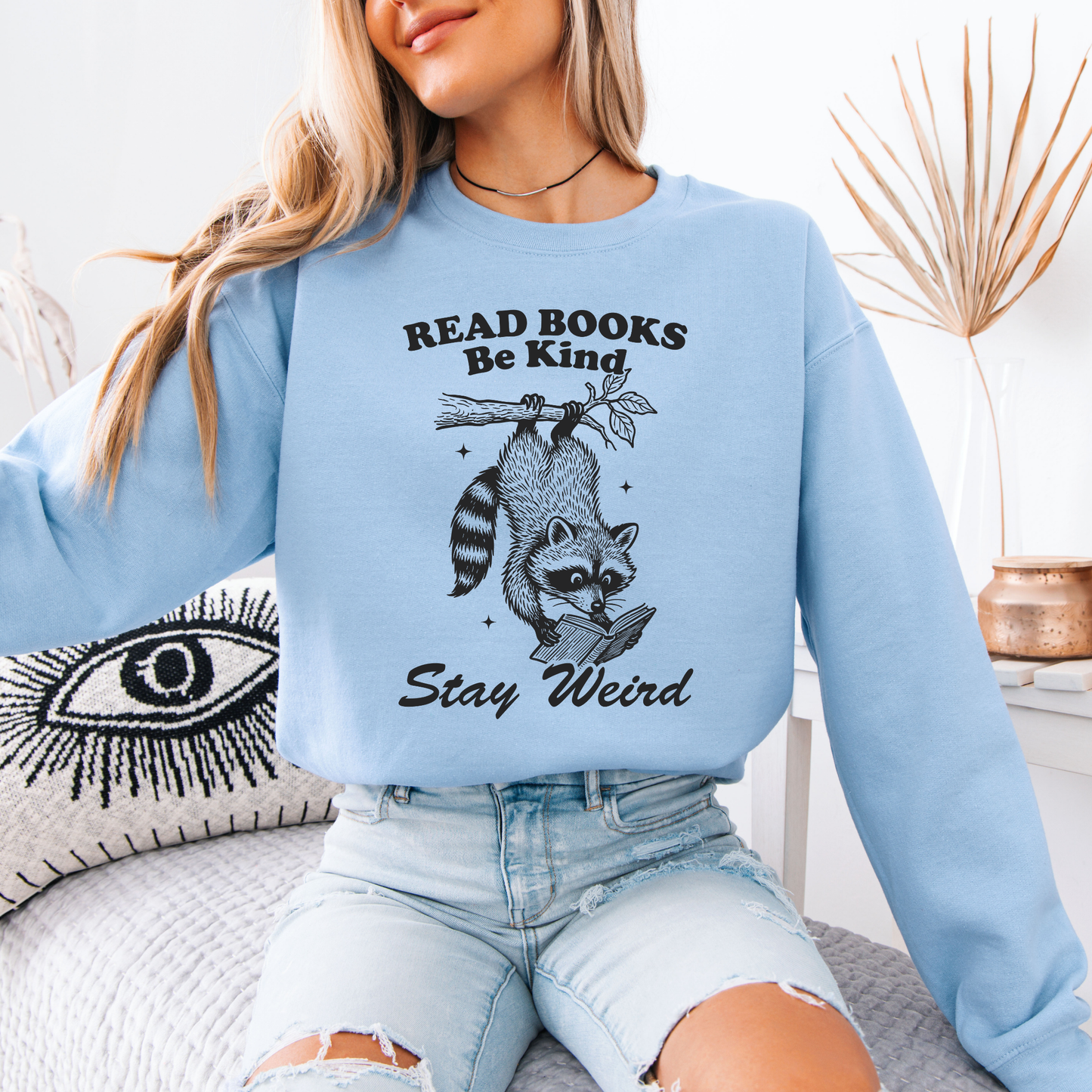 📚 Stay Weird Raccoon – Read Books, Be Kind, Embrace the Odd 🦝✨