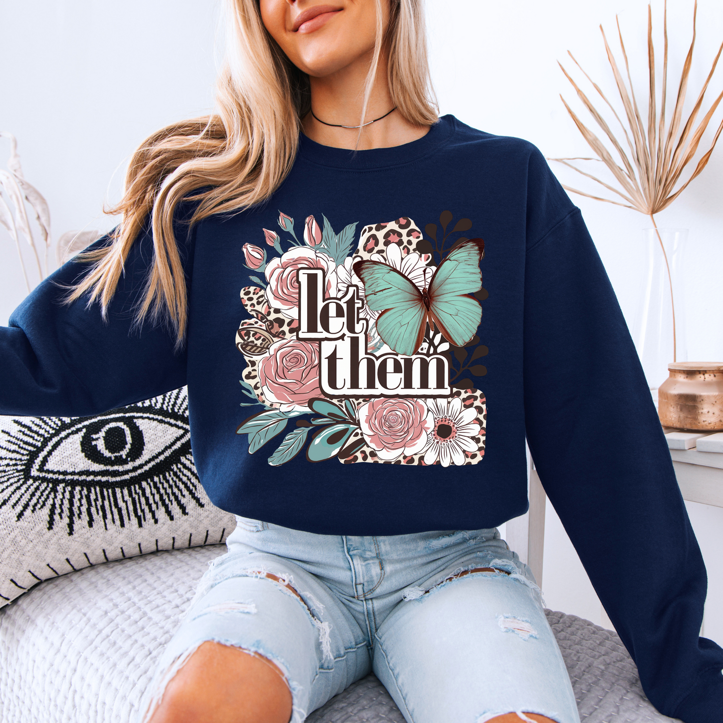 Grace & Boundaries Organic Cotton Crewneck Sweatshirt