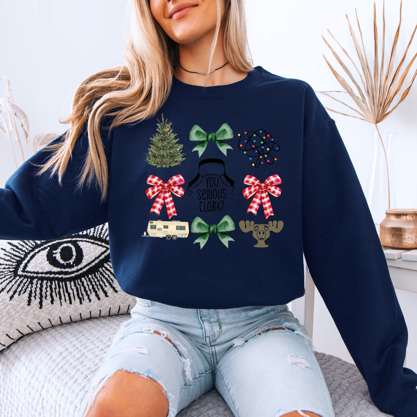 🎅🏼 You Serious, Clark? 🎄  Organic Cotton Sweatshirt