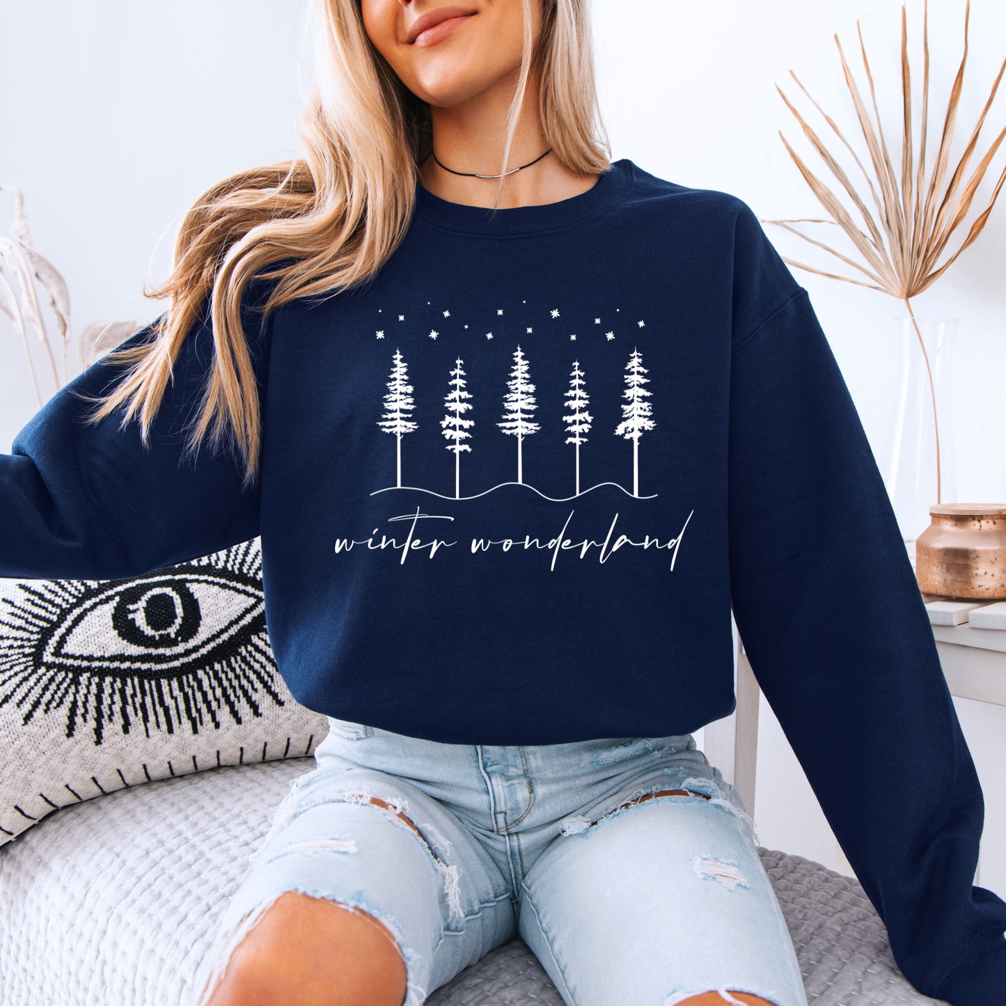 ❄️ Winter Wonderland ⛄  Organic Cotton Sweatshirt