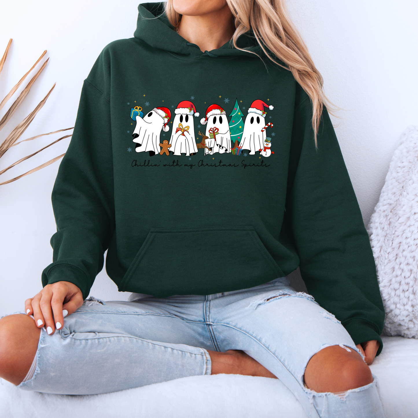 👻 Ghostmas Crew 🎄  Luxuriously Thick Hoodie
