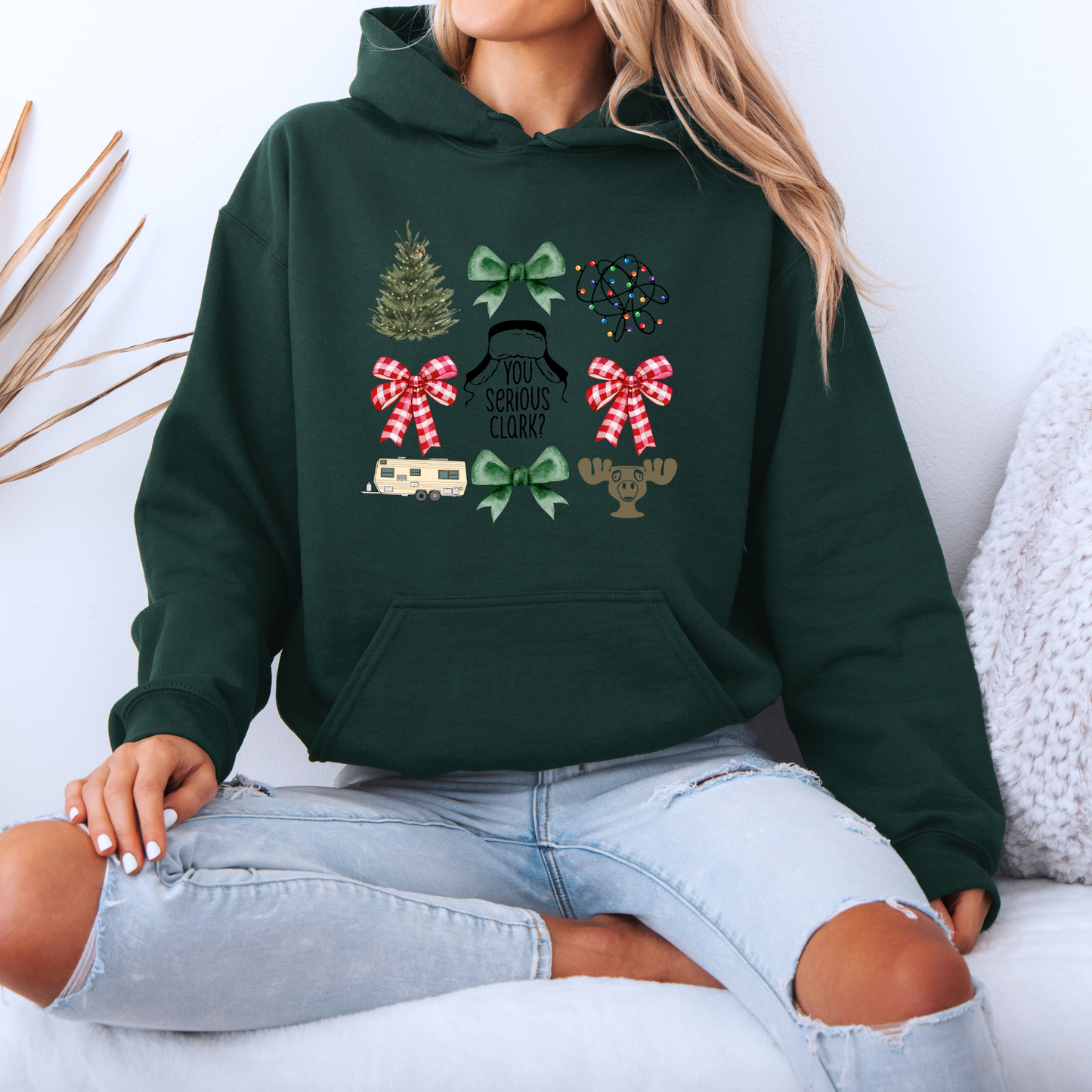 🎅🏼 You Serious, Clark? 🎄  Luxuriously Thick Hoodie