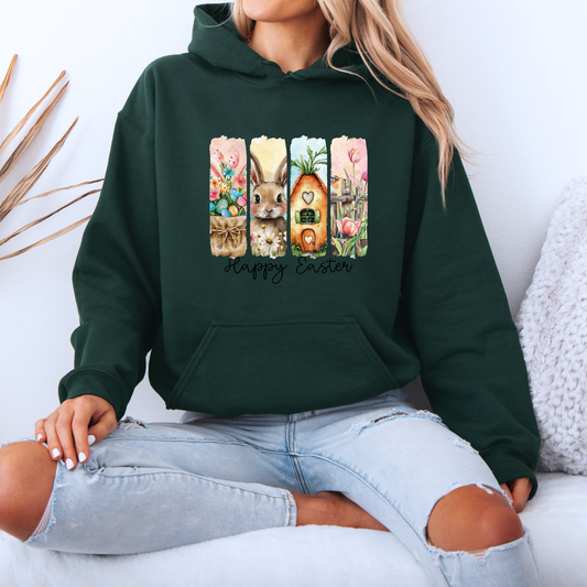 Happy Easter Bunny Hoodie 🐰🌸🥕✨