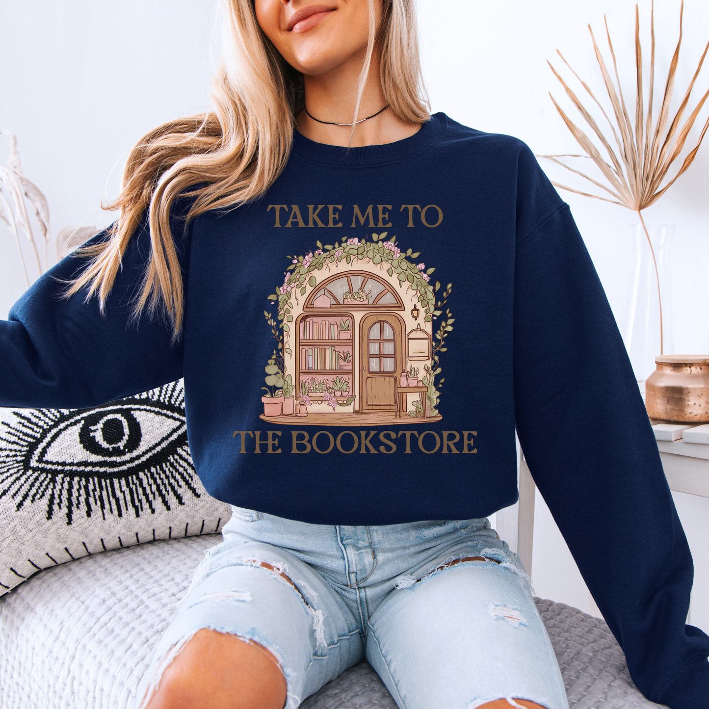 Take me to The Bookstore Sweatshirt📖