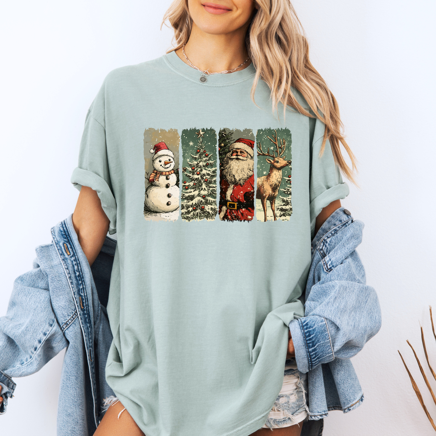 🌟🎄 Retro Holiday Magic 💫 100% Organic Cotton T-Shirt
