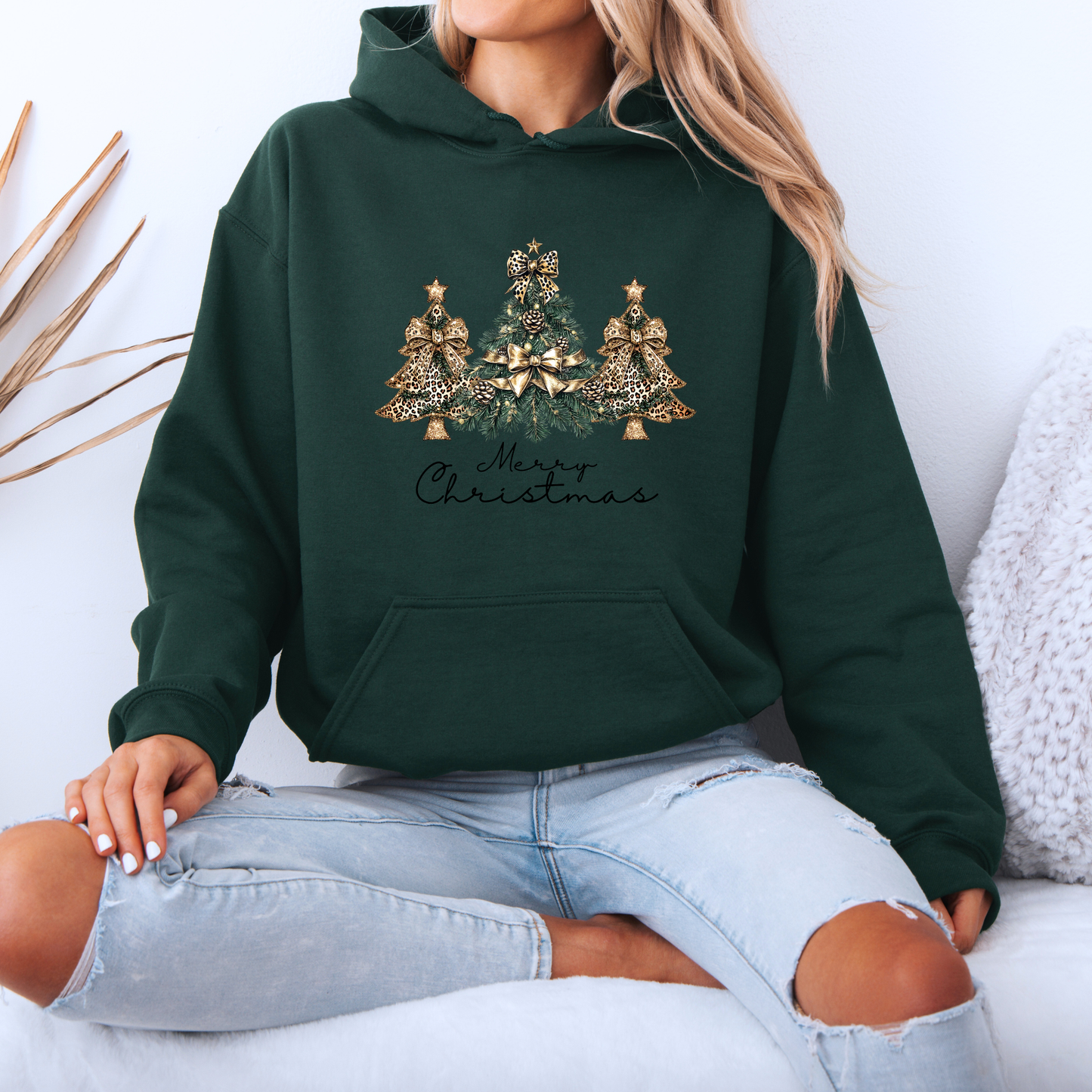 ✨ Golden Glam Christmas 💛  Luxuriously Thick Hoodie