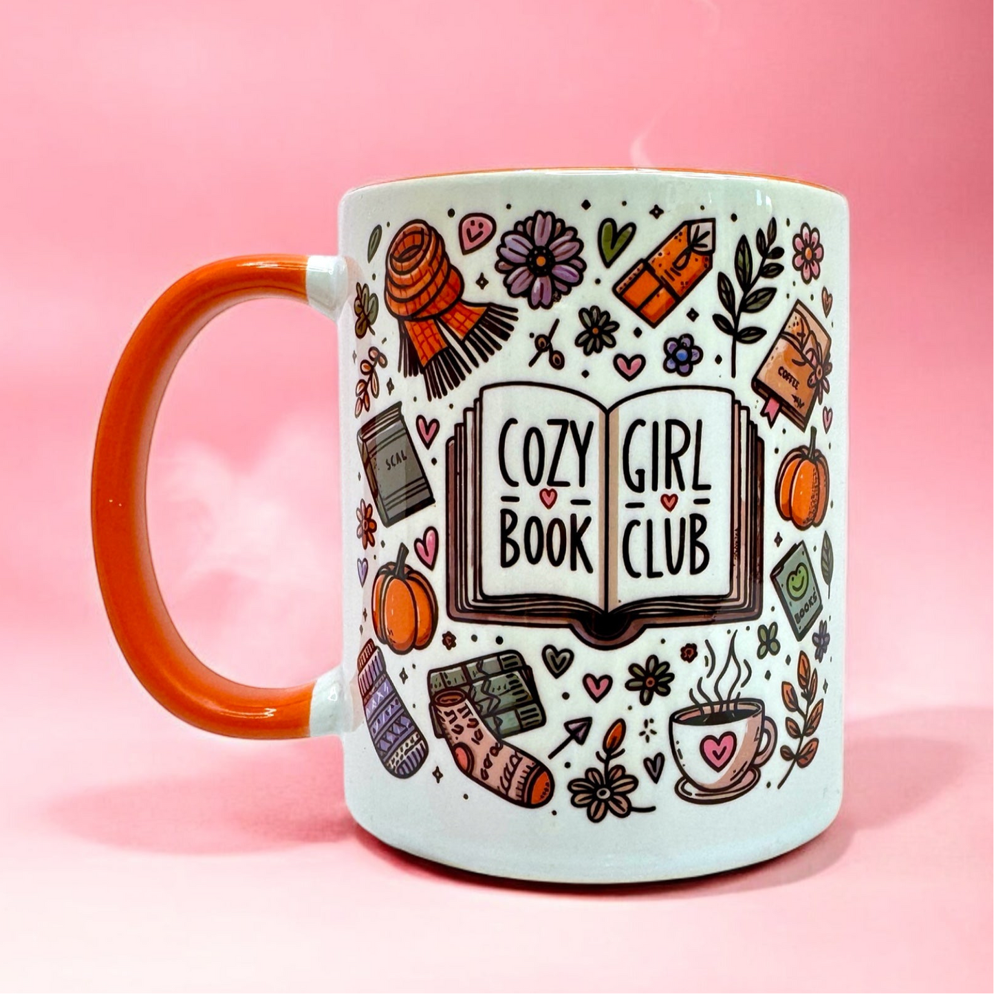 Cozy Girl Book Club Mug – 11oz 📚☕✨