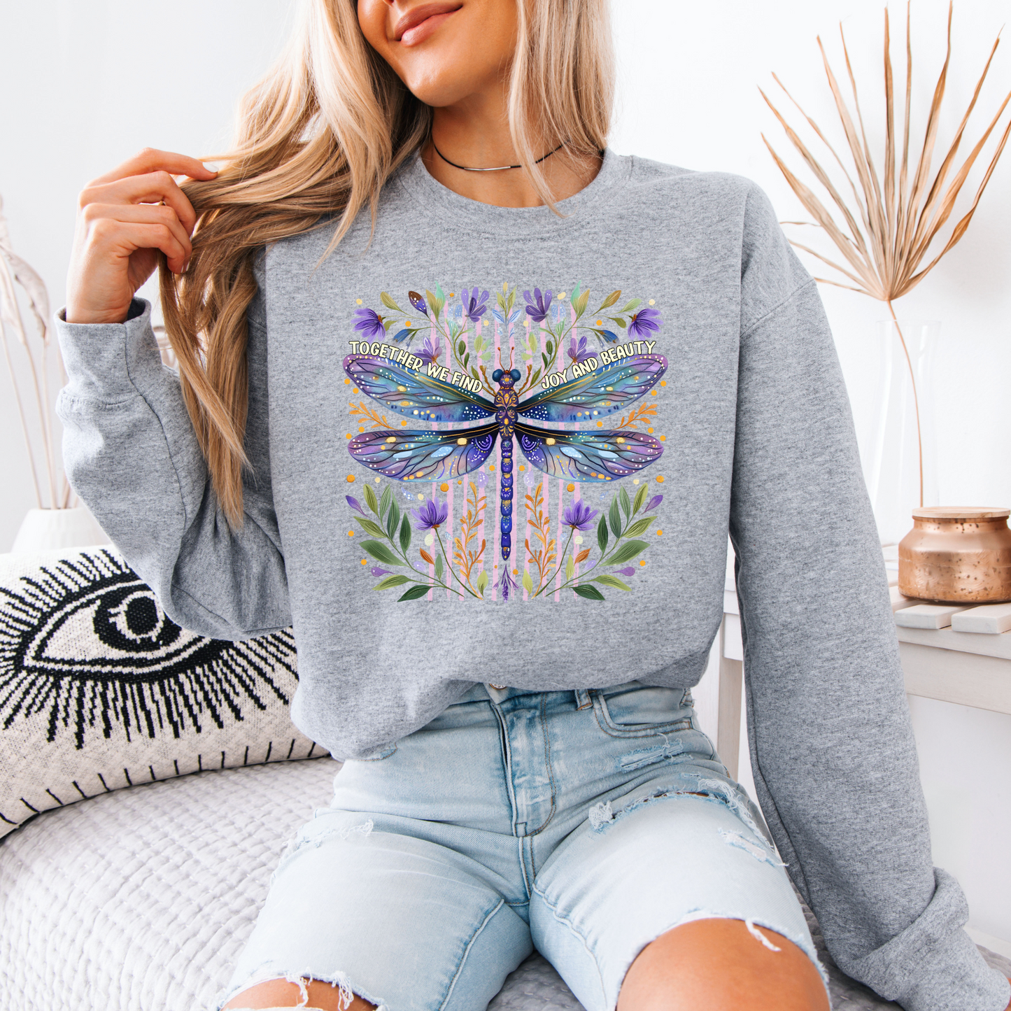 Together we Find Joy Sweatshirt 📚✨