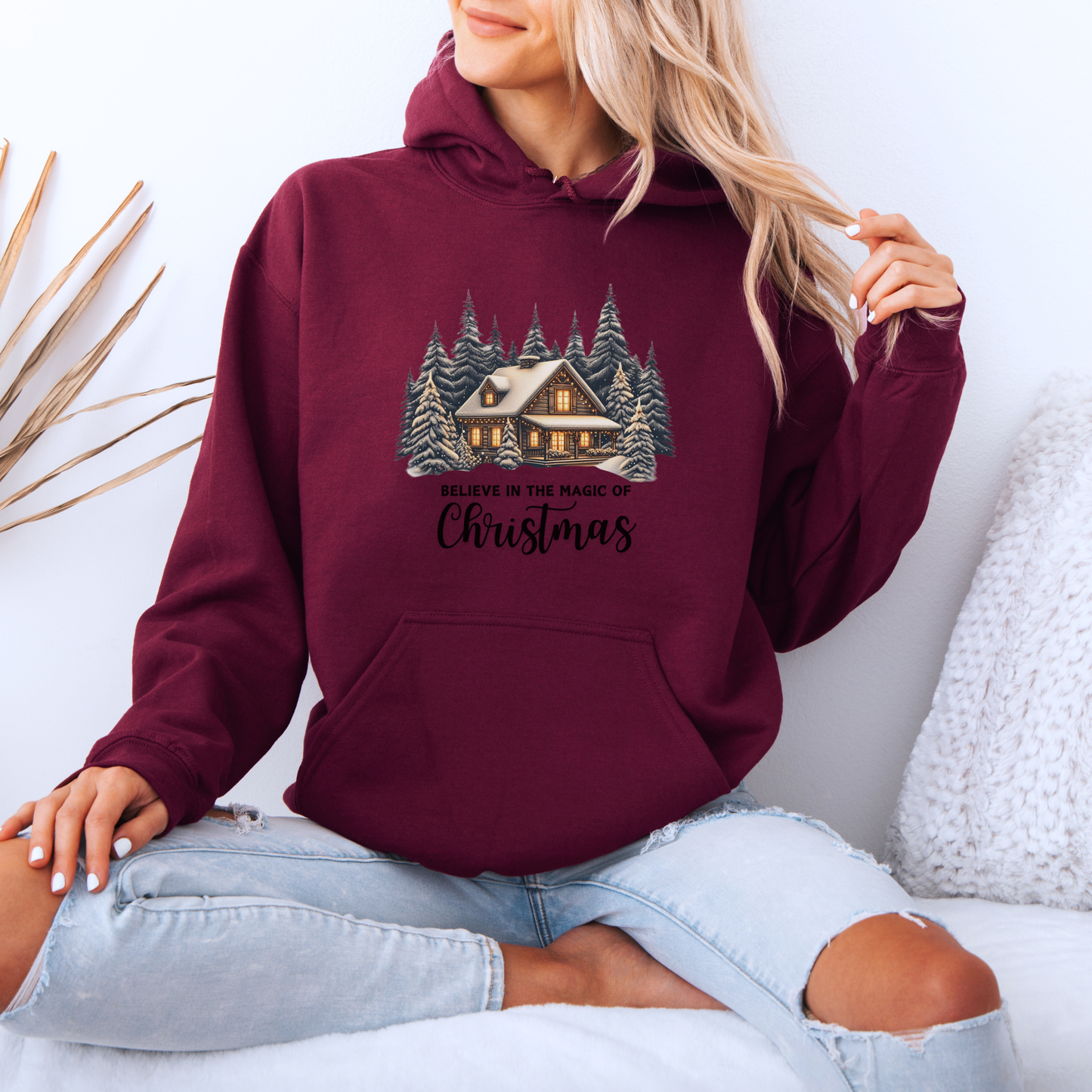 🏔️ Winter Lodge Glow 🔥  Luxuriously Thick Hoodie
