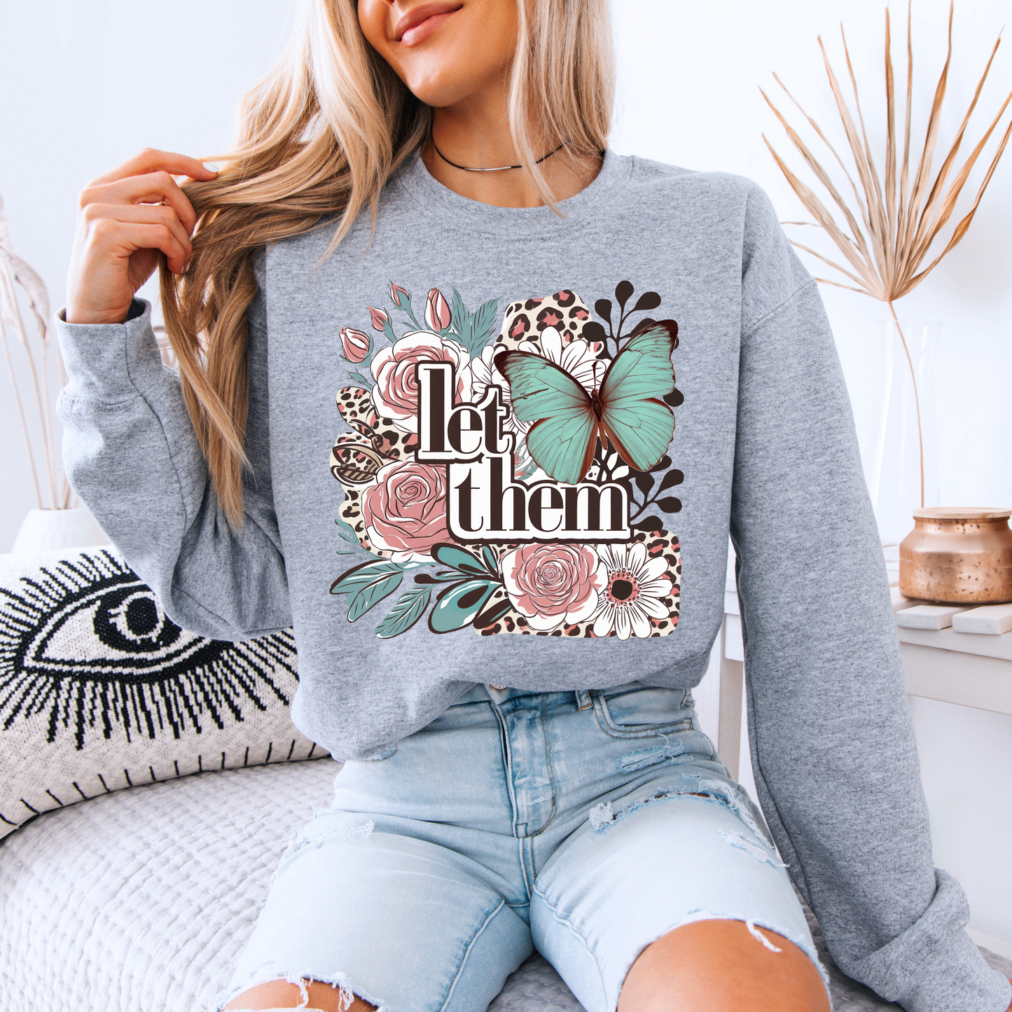 Grace & Boundaries Organic Cotton Crewneck Sweatshirt