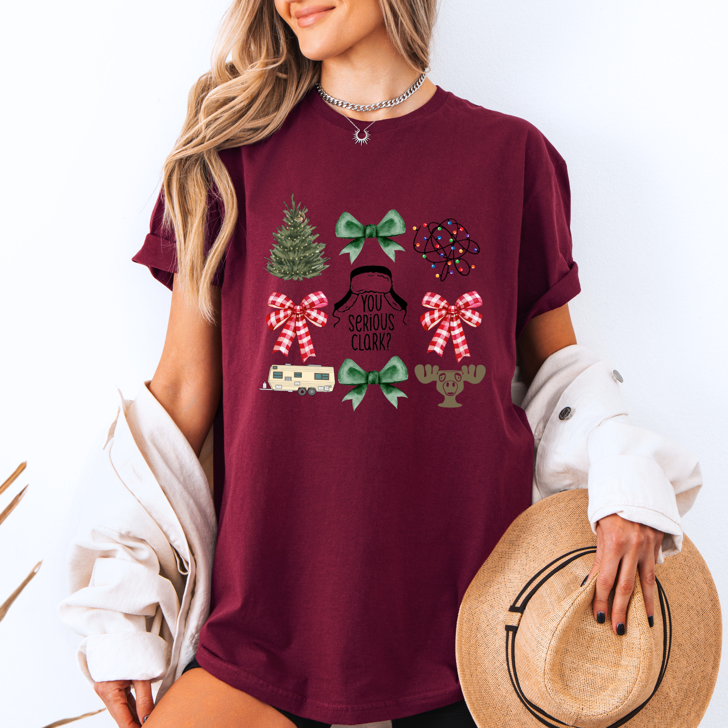 😂🎁 You Serious, Clark? ❄️  100% Organic Cotton T-Shirt
