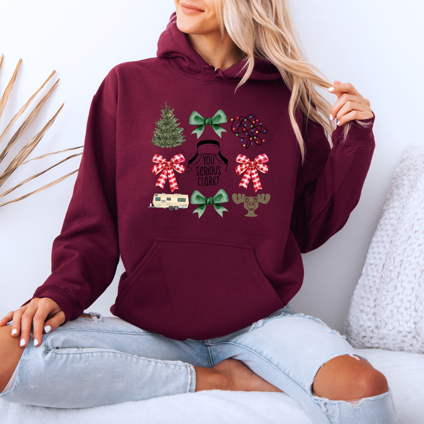 🎅🏼 You Serious, Clark? 🎄  Luxuriously Thick Hoodie