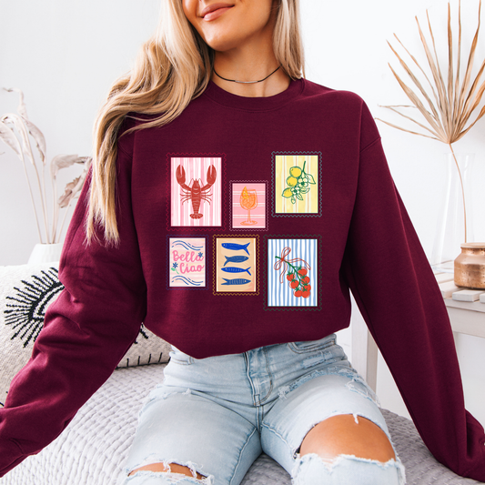 🍋🇮🇹 Amalfi Coast Sweatshirt 🌊✨
