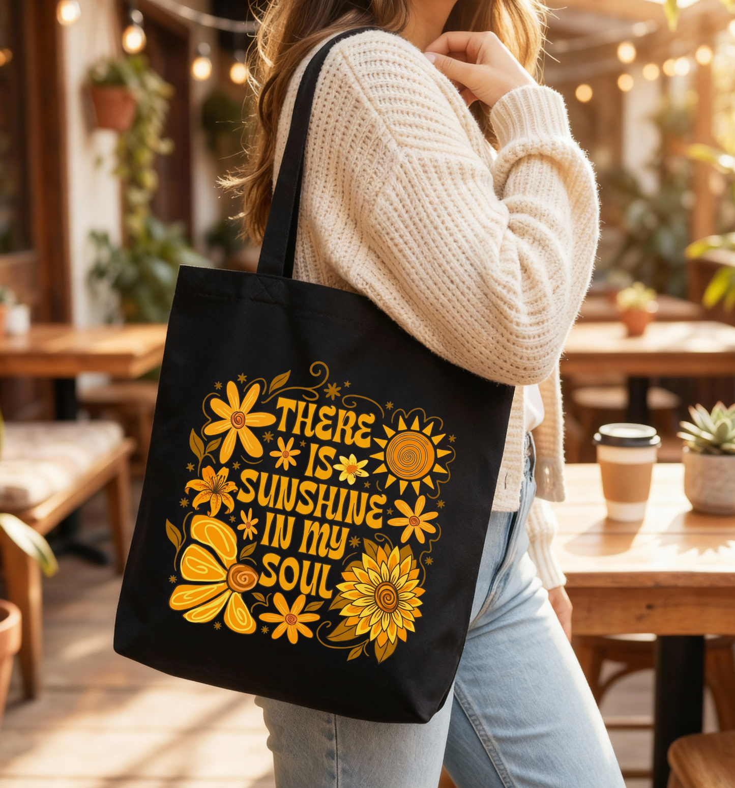 🌼 Retro Sunshine Tote