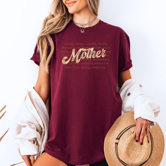 Mother Definition t-shirt 💕