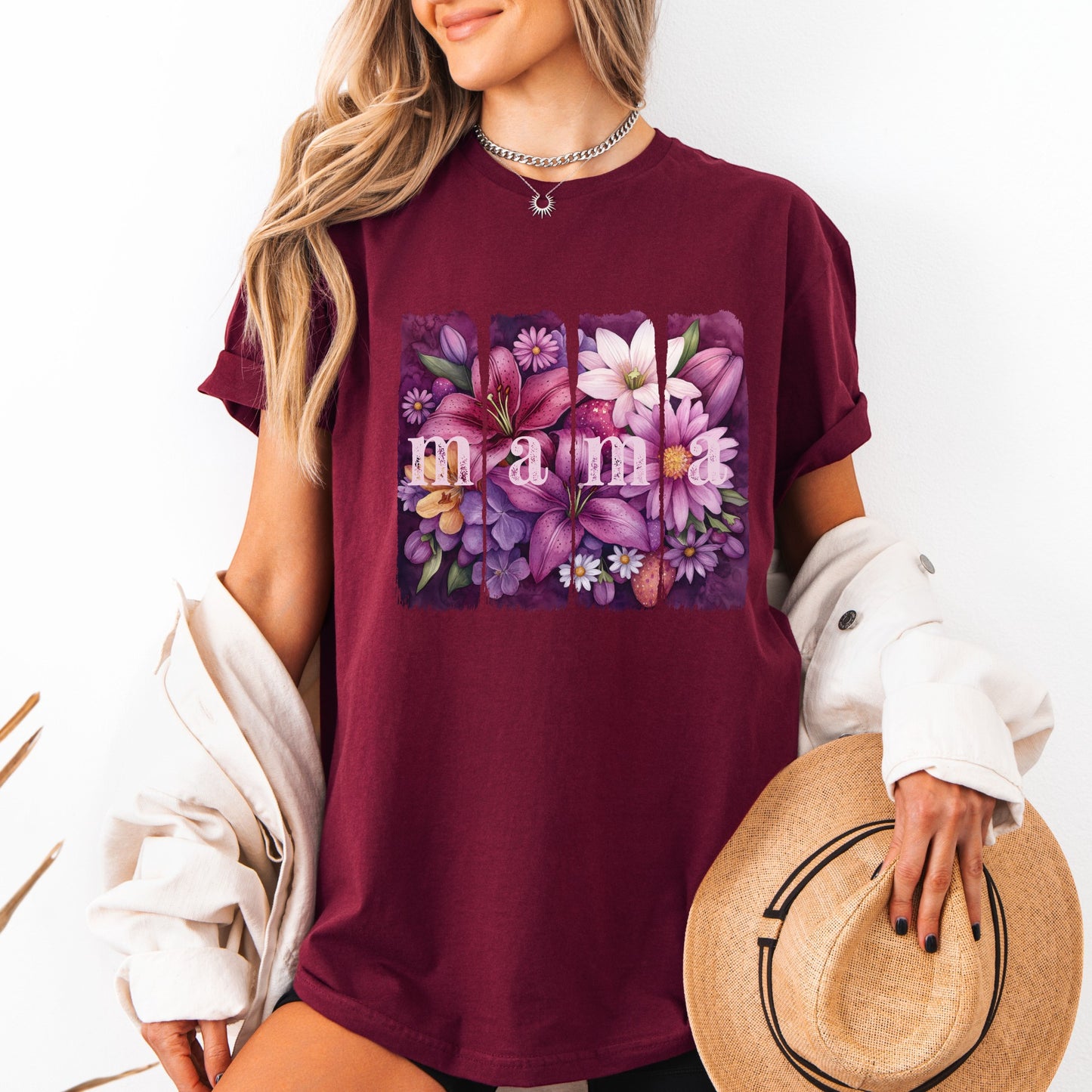 Blooming Mama T-shirt 100% Organic Cotton