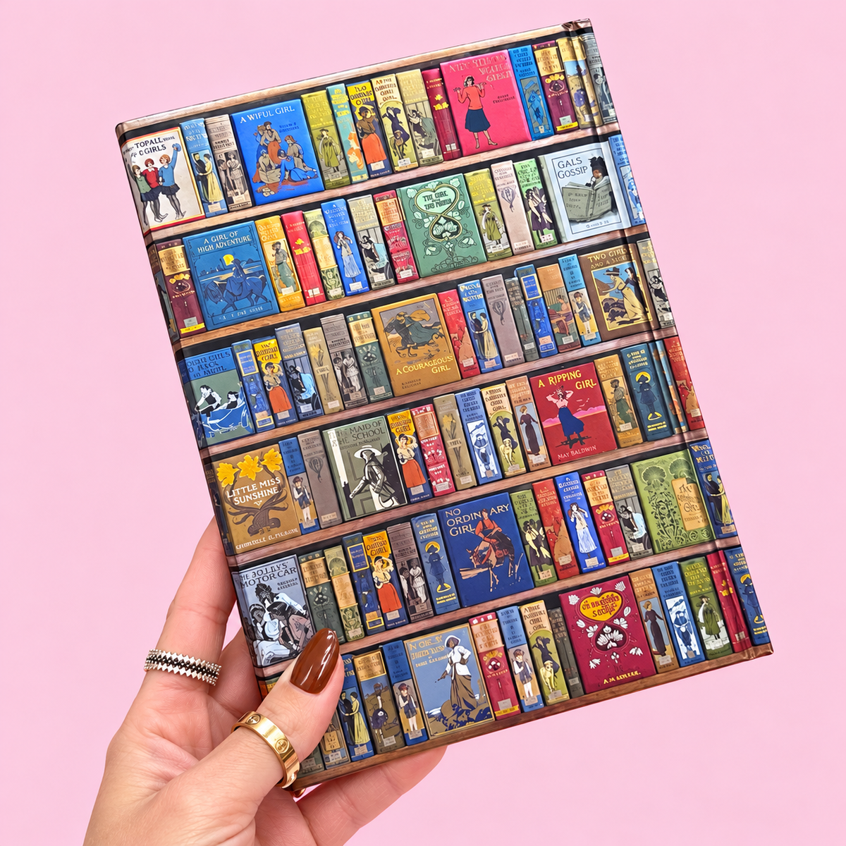 šāØ Bodleian Libraries High Jinks Bookshelves Foiled Journal