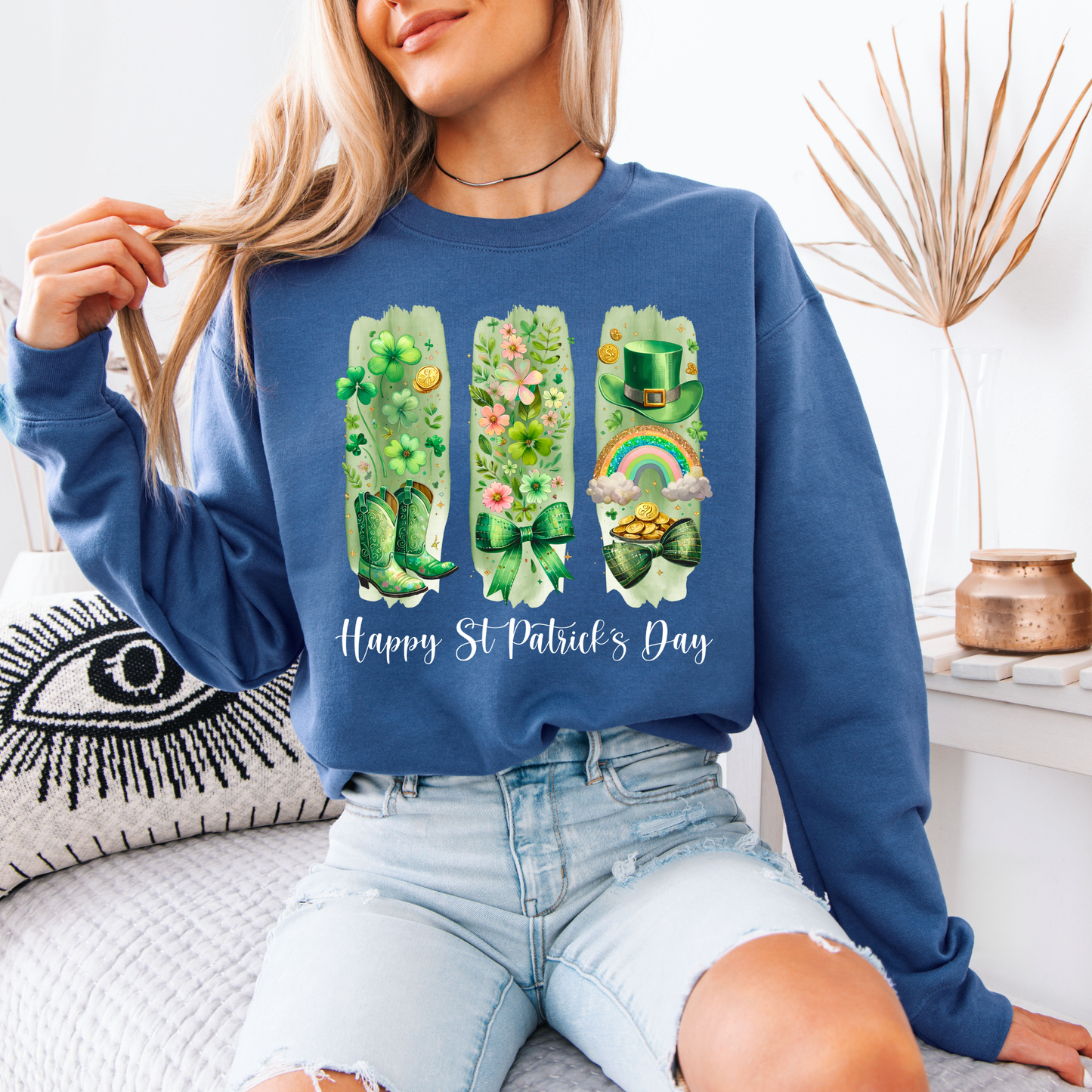Happy St Patrick’s Day Sweatshirt 🍀🌈✨