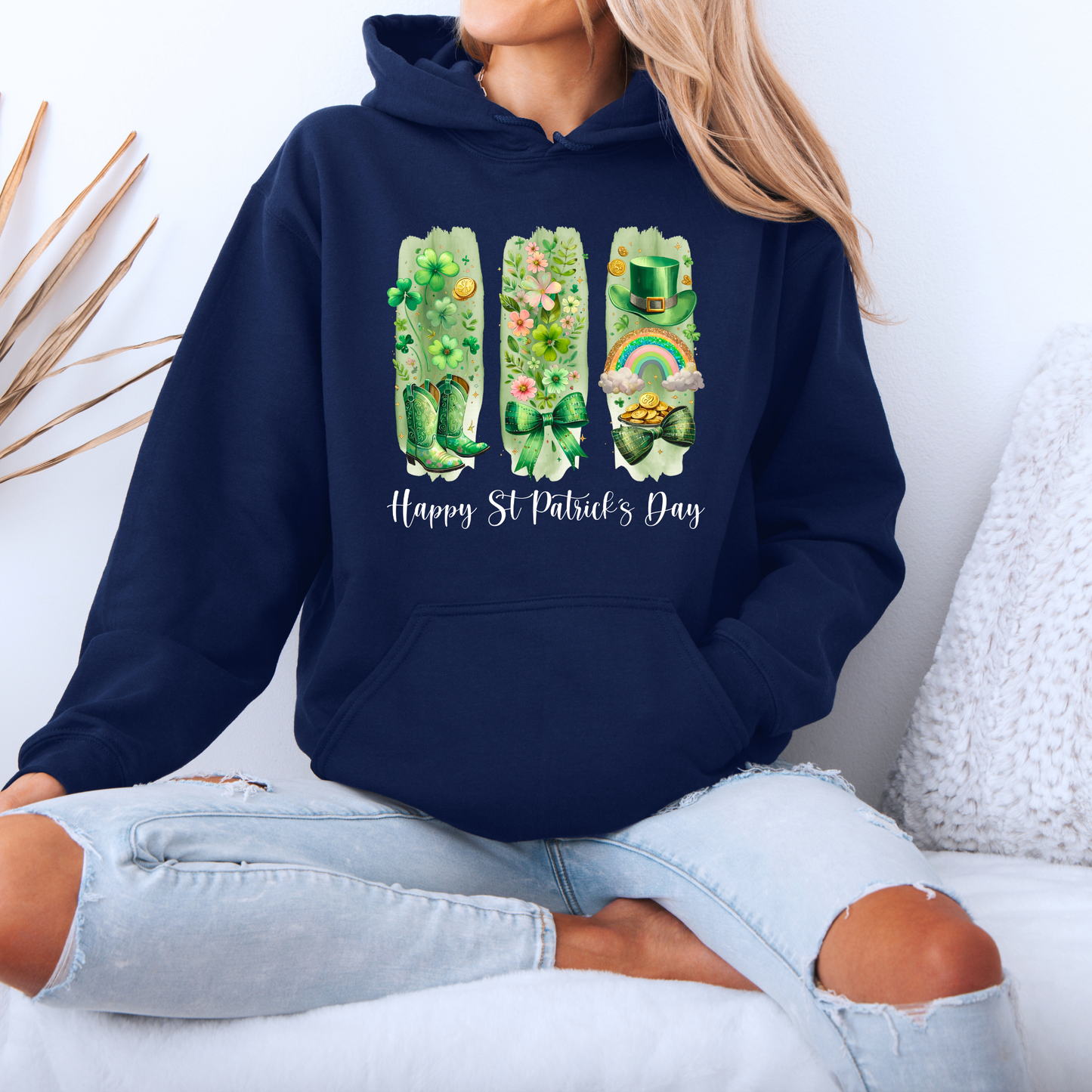 Emerald Dreams St. Patrick’s Day Hoodie 🍀🌈✨