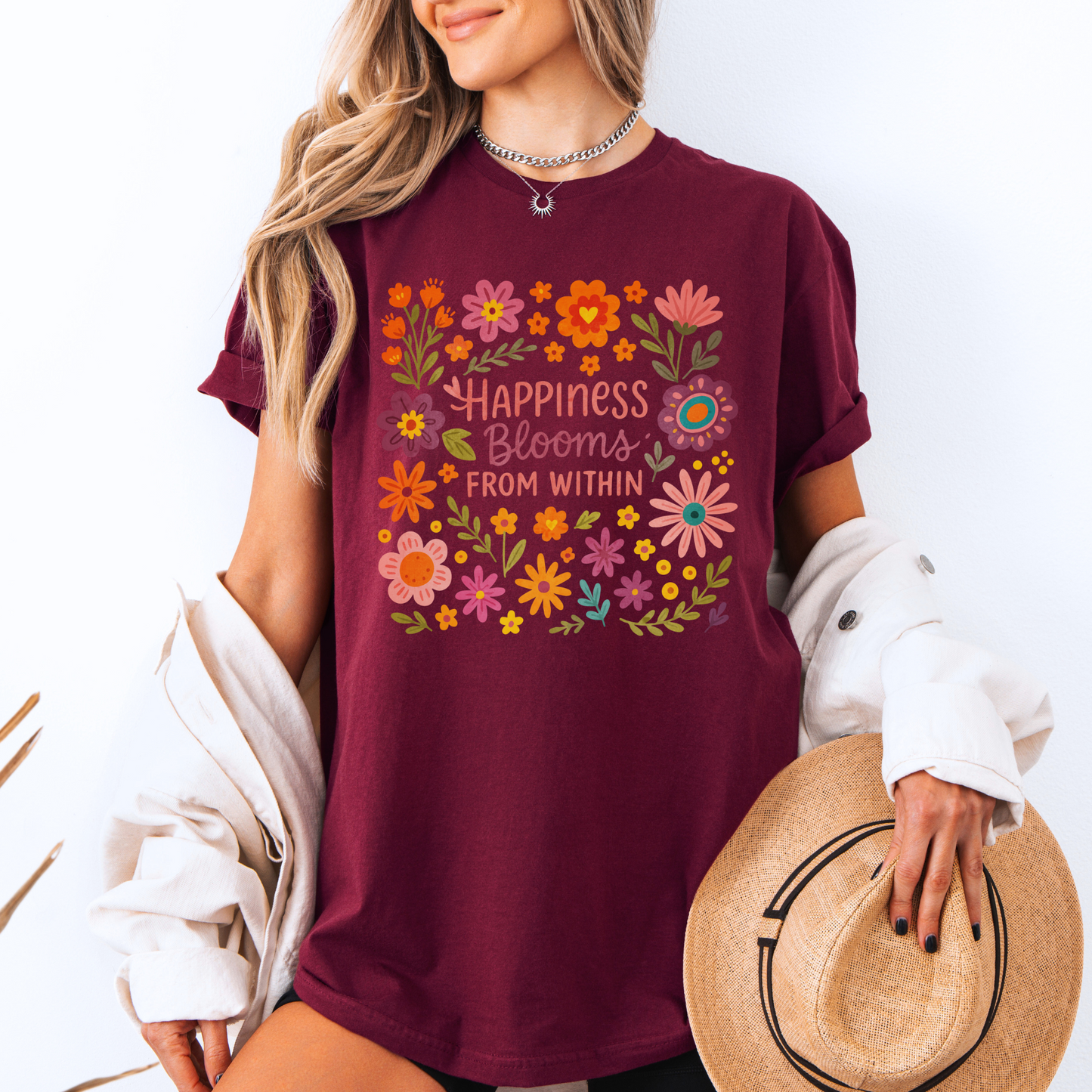 Happiness Bloom T-Shirt✨
